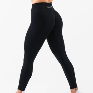 EUC Amplify Gravity Black Ultra-High Rise Legging Size Small!!